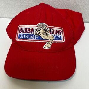 Bubba Gump Shrimp Co Hat Forrest Gump Movie Red Snapback Brooklyn Supply Co Cap